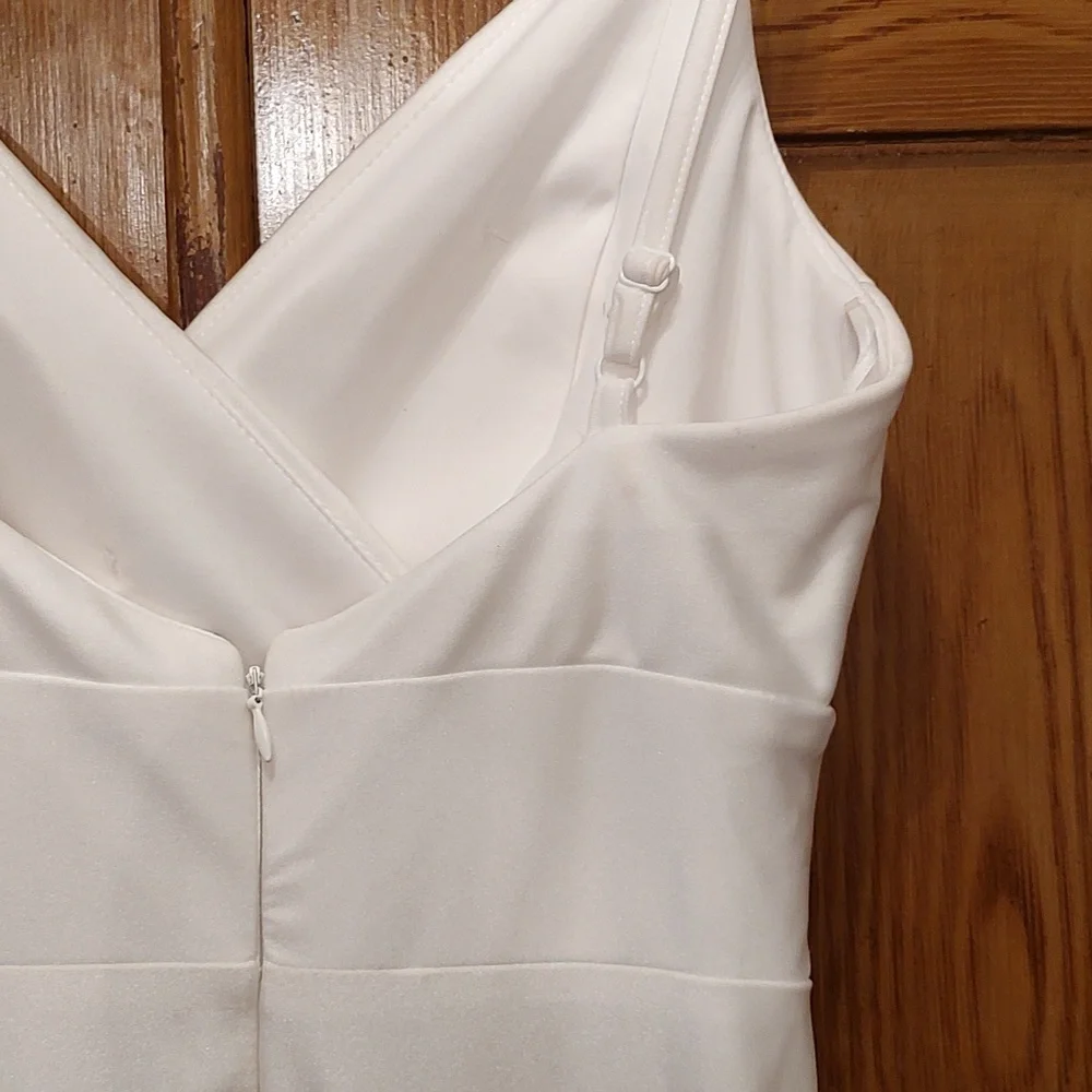 Morgan & Co. White Gown Size S - Picture 6 of 8